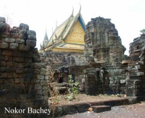 Nokor Bachey Temple - Kampong Cham